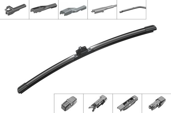 Щетка стеклоочистителя бескаркасная Aerotwin Plus 400мм Multi-mount 7 крепл. 3 397 006 943 BOSCH