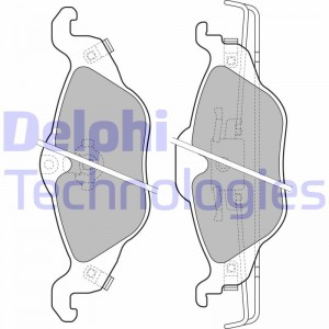 LP1673 колодки дисковые п.\ Opel Astra 1.2i-1.7TDi 98> LP1673 DELPHI