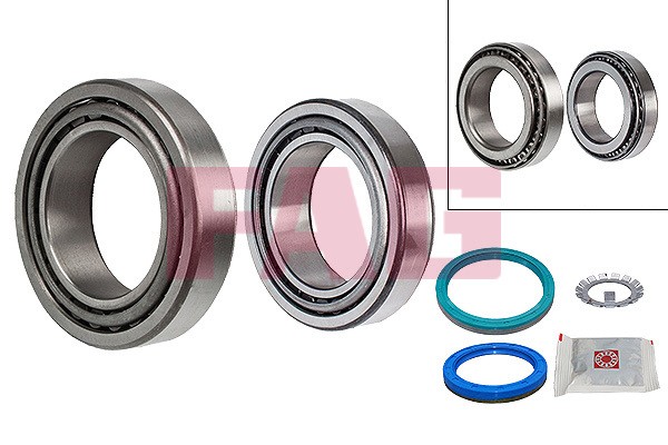 Подшипник ступичный (комплект) 713 6670 10 FAG