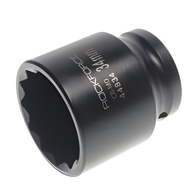 Головка торцевая 1/2" 34мм 12-ти гранная ударная L=60мм ROCKFORCE RF-44834 ROCK FORCE