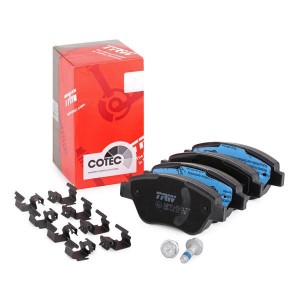 Колодки тормозные FIAT Albea (03-),Grande Punto (05-) OPEL Corsa D (06-) передни GDB1700 TRW