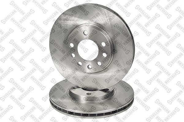 диск тормозной передний!\ Opel Astra 1.6-2.2TD 97>, Lifan 6020-3630V-SX STELLOX
