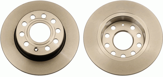 VW GOLF V (2004-2009)/AUDI A3 [8PA] (2004- 2013) 253мм. DF4276 TRW