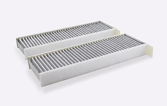 Фильтр салонный (2 шт.) (угольный) CITROEN Berlingo 08-, C4 Picasso 06-, PEUGEOT GB-9947/C BIG FILTER