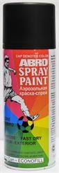 краска-спрей! акриловая 400мл № 12 чёрная матовая ABRO\ SP012 ABRO