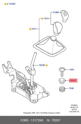 Шайба FORD OE 1 317 390 FORD