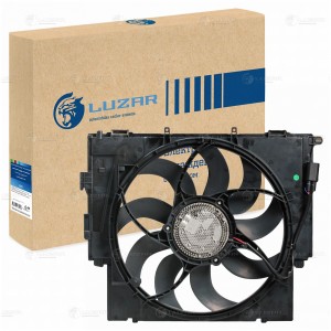 Э/вентилятор охл. для а/м BMW 5 (F10) 2.0i [N20] (с кожухом) (600W) LFK2610 LFK 2610 LUZAR