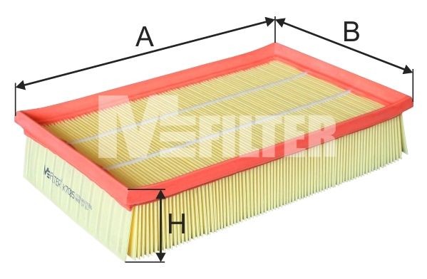 фильтр воздушный!\ Land Rover Freelander 3.2/2.2TD4 06> K7085 MFILTER AUTOMOTIVE FILTERS
