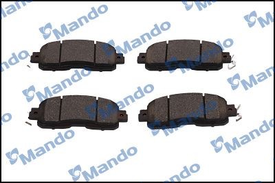 Колодки тормозные NISSAN Teana (14-) передние (4шт.) MANDO MPN18 MANDO