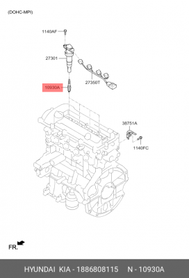 HYUNDAI ELANTRA (2016>) 1886808115 HYUNDAI KIA