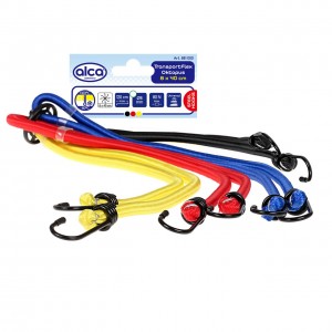 Жгут крепления груза эластичный 0.8м (4шт.) ALCA 881000 ALCA