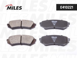 Колодки тормозные задние (без датчика) (Смесь Low-Metallic) (TOYOTA LAND CRUISER E410221 MILES