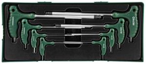 H10MB08SP КОМПЛЕКТ УГЛОВЫХ ШЕСТИГРАННИКОВ ДВУСТОРОННИХ С ШАРОМ 2-10ММ , 8 ПРЕДМЕ H10MB08SP JONNESWAY