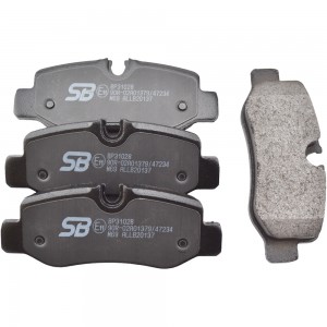 Колодки тормозные задние MERCEDES-BENZ VITO (447) 14- BP31028 BP31028 SB NAGAMOCHI