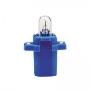 Лампа 12V 2W BAX8.3s/1.5 синий патрон Plastic Base NARVA 170583000 NARVA
