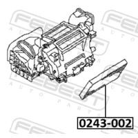 ФИЛЬТР САЛОННЫЙ 0243-002 0243002 FEBEST