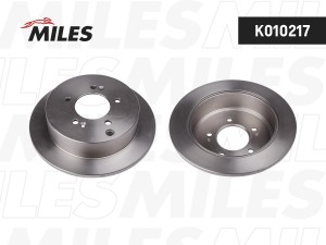 Диск тормозной задний HYUNDAI ix35/SANTA FE (SM)/TRAJET/TUCSON/KIA SPORTAGE 04-  K010217 MILES