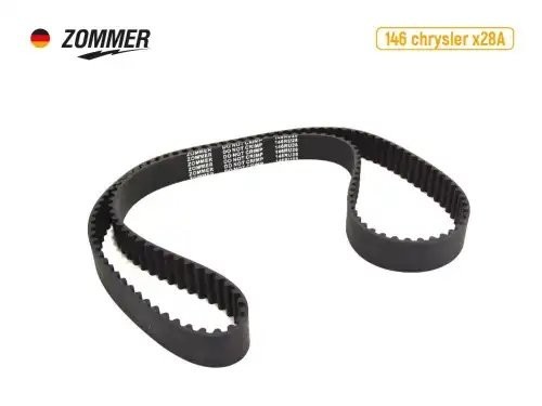 Ремень ГРМ для а/м ГАЗ, для а/м ГАЗель, Сайбер дв. КРАЙСЛЕР "ZOMMER" 146х28 18457 ZOMMER