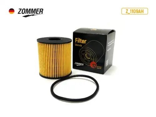 Фильтр масляный FORD Focus2, Focus3, C-max, Kuga, Mondeo, Transit; CITROEN CCros Z1109AH ZOMMER