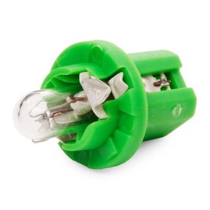 Лампа 12V 2W BAX8.5d зеленый патрон OSRAM 2722 MF OSRAM