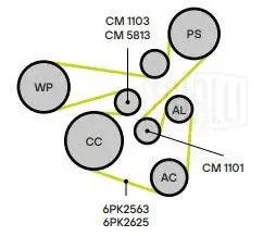 JEEP CHEROKEE (KL) (2013>) CM 1103 TRIALLI