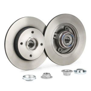 Диск тормозной задний CITROEN C3 II, C4, PEUGEOT 207, 208 DF2059BS DF2059BS TRW