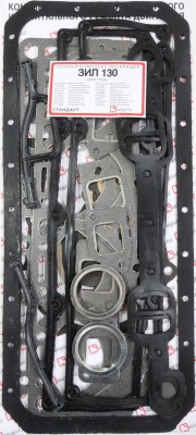 Прокладка двигателя ЗИЛ-130 полный комплект КВАДРАТИС KVP-130-3906022-02 KVADRATIS