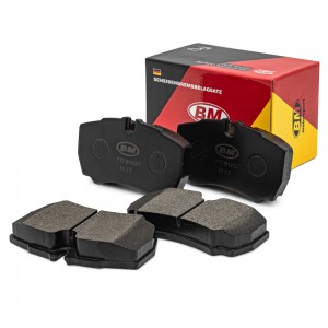 Колодки тормозные дисковые задние, усиленные FD9123T FD9123T BM MOTORSPORT