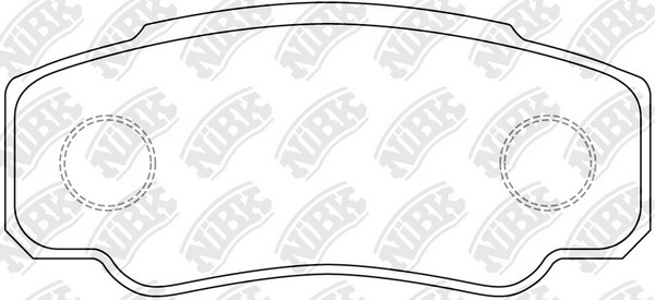 Колодки тормозные PEUGEOT Boxer (94-02) CITROEN Jumper FIAT Ducato (94-) задние  PN0331 NIBK