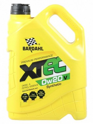 BARDAHL Моторное масло 0W20 V XTEC C5 VCC RBS0-2AE 5L 36813 BARDAHL
