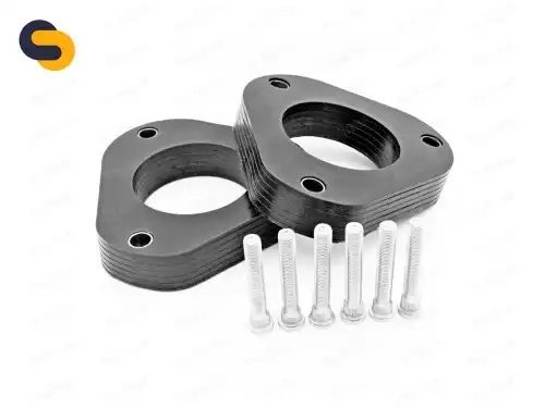 КОМПЛЕКТ ПРОСТАВОК ОПОР ПЕРЕДНИХ СТОЕК ММ 011501330 (ПОЛИМЕР) 01-15-013-30 POLIMER