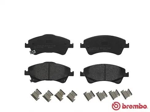 P83109 колодки дисковые передние!\ Toyota Auris/Avensis/Verso 1.6-2.2D 09> P83109 BREMBO
