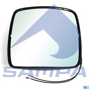 Зеркало боковое RENAULT Premium,Midlum левое/правое дополнительное с подогревом  079453 SAMPA