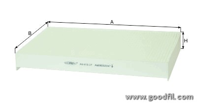 Фильтр салона AG416CF AG 416 CF GOODWILL