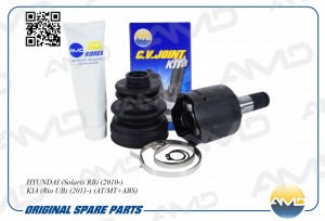 ШРУС внутренний правый (T25/T22) HYUNDAI Solaris RB, 2010-, KIA Rio UB, 2011-, A AMD.HDSH191 AMD