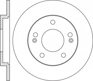 Диск тормозной KIA Ceed (18-) задний (1шт.) NIBK RN2115 NIBK