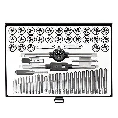 Набор метчиков и плашек метрический и дюймовый 60 предметов ЭВРИКА ER-00603 EVRIKA