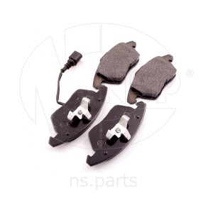 Колодки тормозные VW Passat (05-) SKODA Octavia (04-) передние (4шт.) NSP NSP085K0698151 NSP
