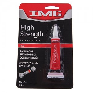 Фиксатор резьбы сильной фиксации красный (-54С/+150С) 6мл IMG MG414 IMG