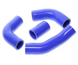 Патрубок УАЗ Патриот радиатора комплект 4шт. синий силикон MEGAPOWER 13017041 MEGA POWER
