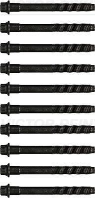 к-кт болтов ГБЦ! 10шт Mitsubishi Galant/Lancer/Carisma 1.6/1.8 92> 14-55014-01 VICTOR REINZ