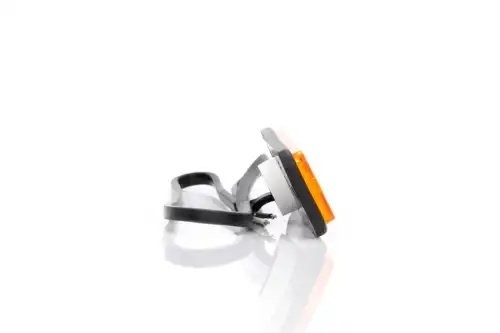 фонарь габаритный! LED, жёлтого цвета, 102х36, с проводом 0,5м \ FT004ZLED FRISTOM