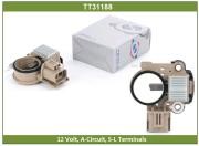 реле зарядки! генератора\ Hyundai H100 04>/H1/Terracan 01> TT31188 TESLA TECHNICS