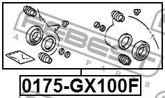 TOYOTA MARK 2 (X10#) (1996-2000) 0175-GX100F FEBEST