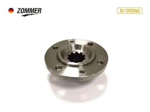Фланец втор. вала КПП ГАЗ 53 (круглый) 511701240 ZOMMER