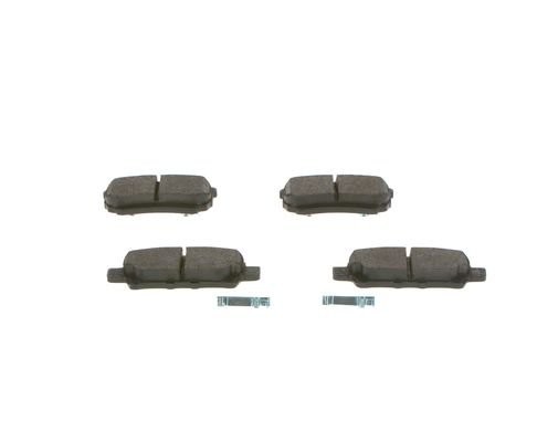 Колодки тормозные MITSUBISHI Lancer 9 (03-08),Outlander (03-08) задние (4шт.) BO 0 986 494 502 BOSCH