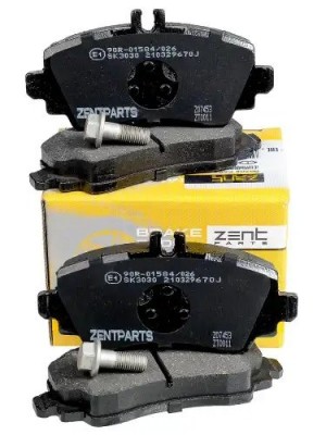 колодки дисковые передние! MB W168 1.6/1.9/2.1/1.6CDi/1.7CDi 97-04 Z07453 ZENTPARTS