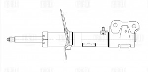Амортизатор передний левый AG 11155 TRIALLI