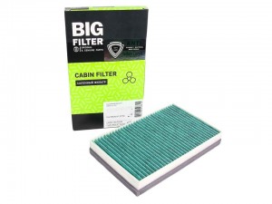 Фильтр воздушный салона ВАЗ-2110-2112 антибактериальный BIG FILTER GB-9833/CA BIG FILTER