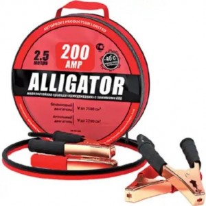 Провода для прикуривания 200А 2.5м ALLIGATOR BC200 ALLIGATOR